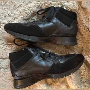 Geox Sz 41 / 10.5 Mixed Media Tall Sneakers 👟